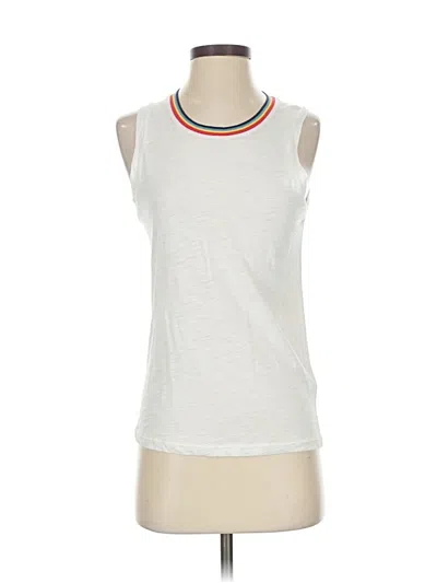 Pre-owned Goldie Sleeveless T-shirt In White