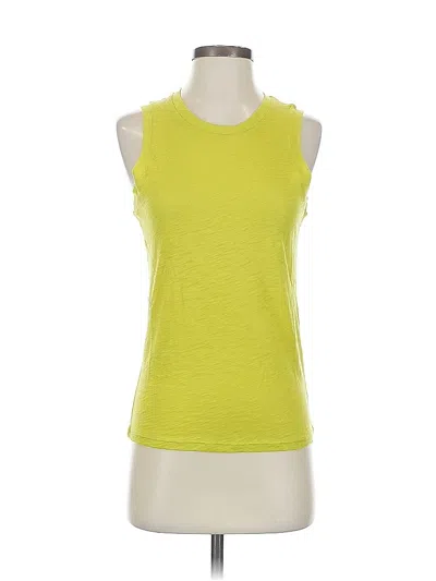 Pre-owned Goldie Sleeveless T-shirt In Yellow