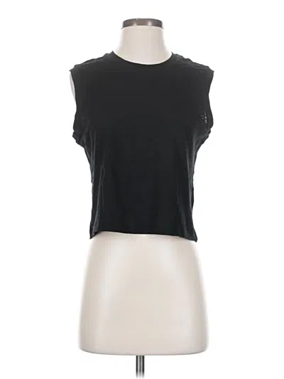 Pre-owned Goldie Sleeveless T-shirt In Black
