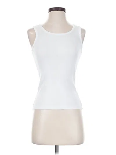 Pre-owned Goldie Sleeveless T-shirt In White