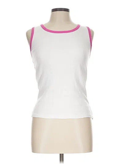 Pre-owned Goldie Sleeveless T-shirt In White