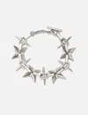 Goldie Spike Bracelet In Metallic