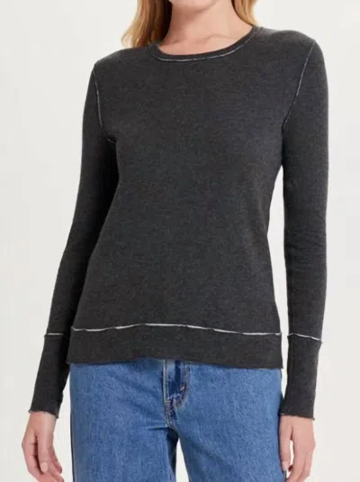 Goldie Stella Pullover In Charcoal In Gray