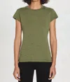 Goldie Tees Signature Slub Tee In Cypress In Green