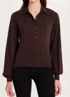 Goldie Willow Blouse In Coffee In Brown