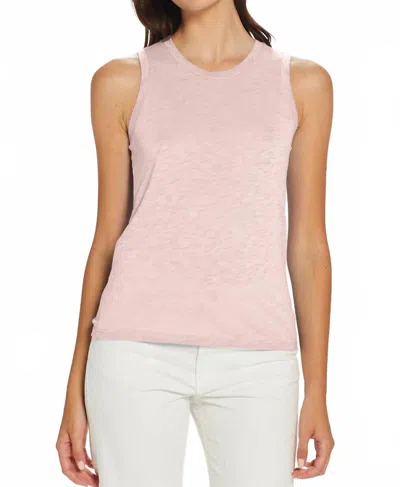 Goldie Women's Crew Tank Top In Rose Quartz In Pink