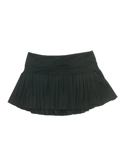 Pre-owned Goldline Active Skort In Black