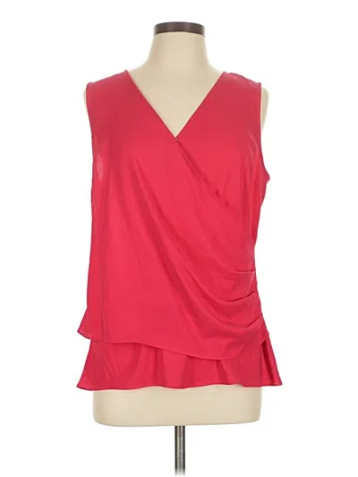 Pre-owned Goldray Sleeveless Blouse In Red