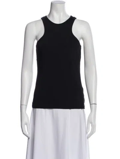 Pre-owned Goldsign Crew Neck Sleeveless Top In Black