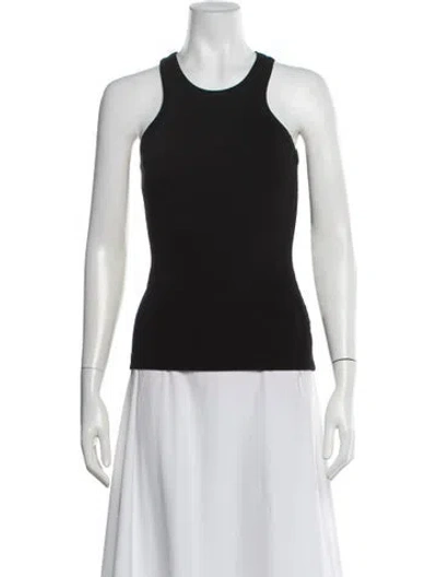 Pre-owned Goldsign Crew Neck Sleeveless Top In Black