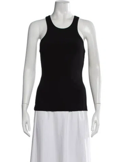 Pre-owned Goldsign Crew Neck Sleeveless Top In Black