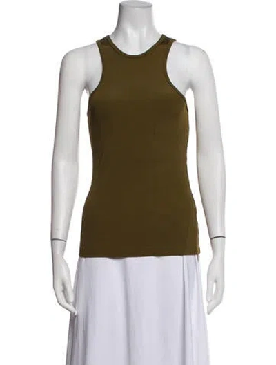 Pre-owned Goldsign Crew Neck Sleeveless Top In Blue