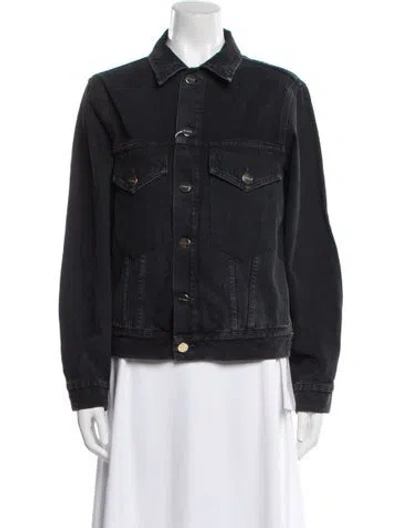 Pre-owned Goldsign Denim Jacket In Black