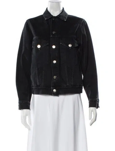 Pre-owned Goldsign Denim Jacket In Black