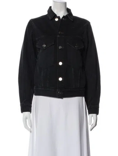 Pre-owned Goldsign Denim Jacket In Black