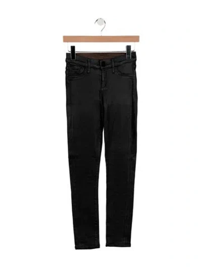 Pre-owned Goldsign High-rise Skinny Leg Jeans In Black