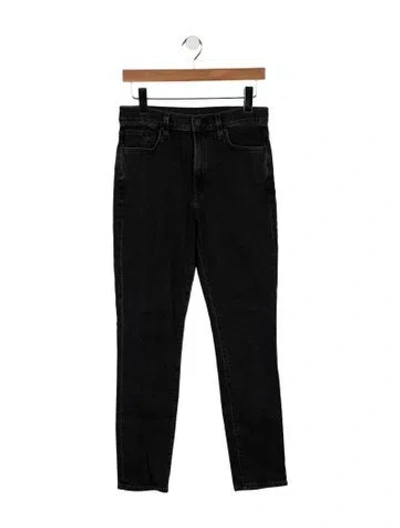Pre-owned Goldsign High-rise Skinny Leg Jeans In Blue