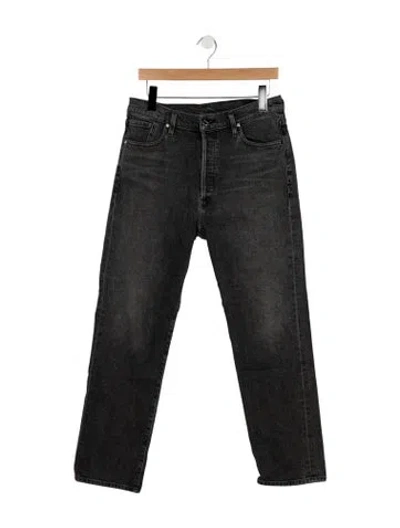 Pre-owned Goldsign High-rise Straight Leg Jeans In Multicolor