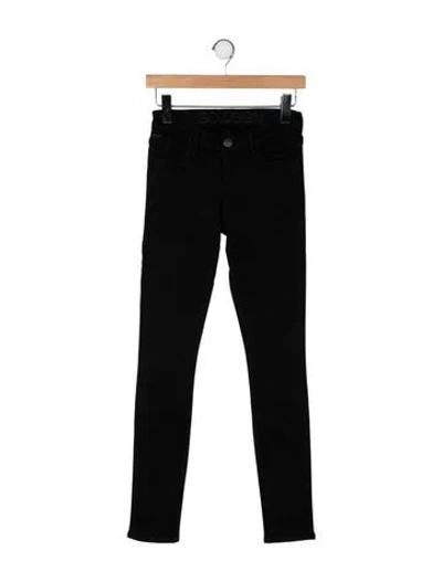 Pre-owned Goldsign Low-rise Skinny Leg Jeans In Black