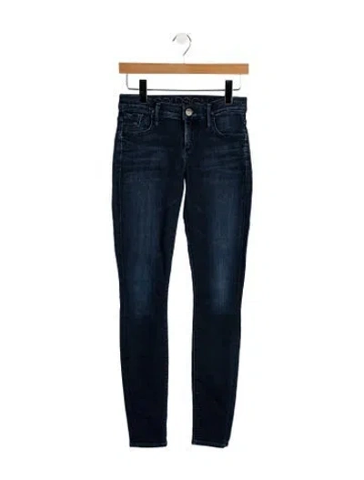 Pre-owned Goldsign Mid-rise Skinny Leg Jeans In Blue