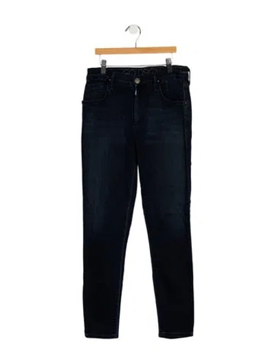 Pre-owned Goldsign Mid-rise Skinny Leg Jeans In Blue