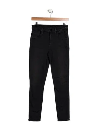 Pre-owned Goldsign Mid-rise Skinny Leg Jeans In Gray