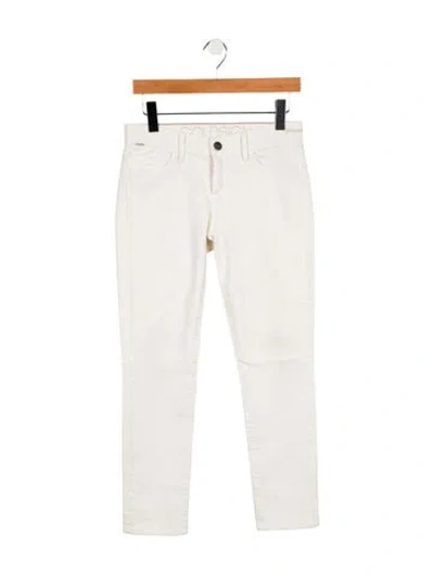 Pre-owned Goldsign Mid-rise Straight Leg Jeans In Blue