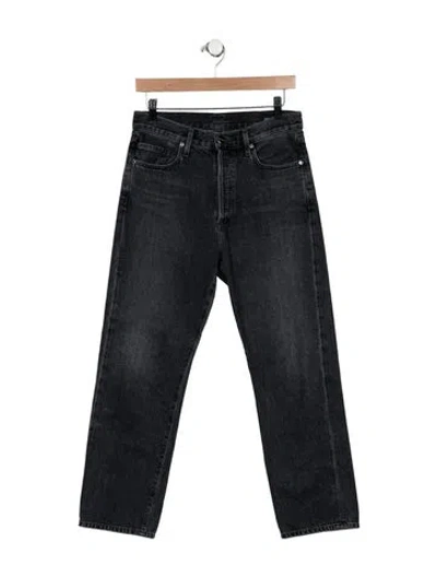 Pre-owned Goldsign Mid-rise Straight Leg Jeans In Blue