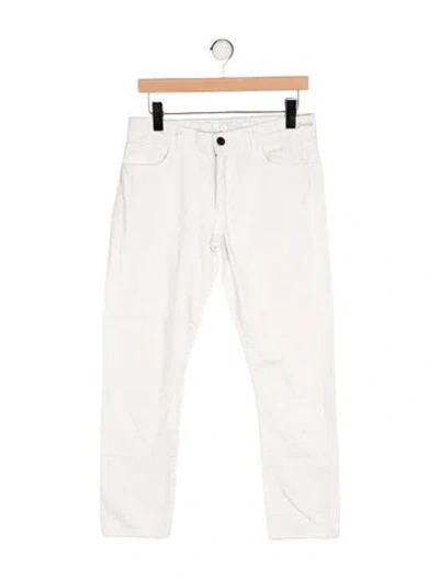 Pre-owned Goldsign Mid-rise Straight Leg Jeans In Neutral