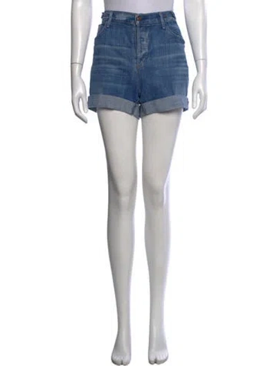 Pre-owned Goldsign Mini Shorts In Blue