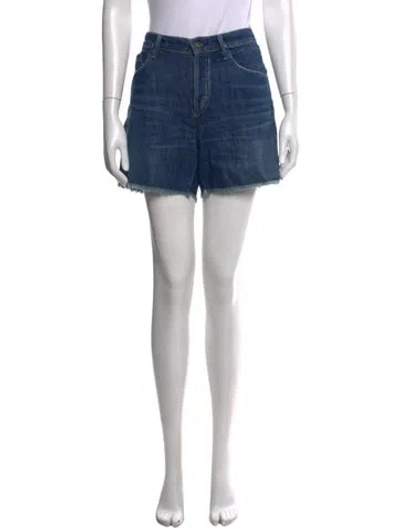 Pre-owned Goldsign Mini Shorts In Blue