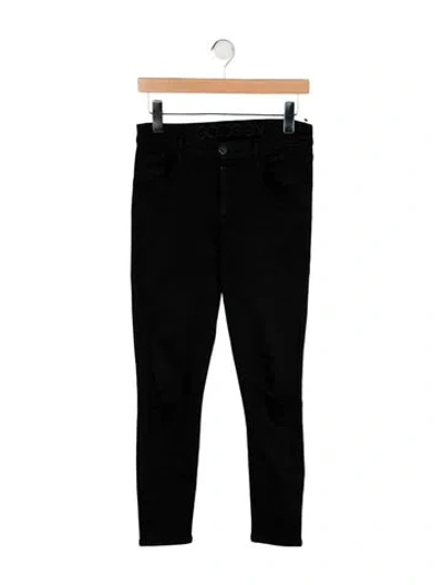 Pre-owned Goldsign Skinny Leg Pants In Black