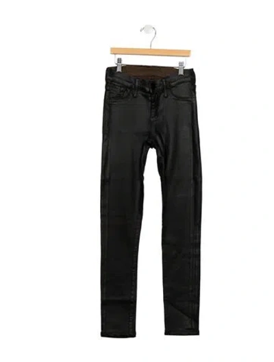 Pre-owned Goldsign Skinny Leg Pants In Black