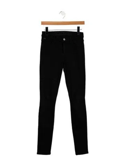 Pre-owned Goldsign Skinny Leg Pants In Black
