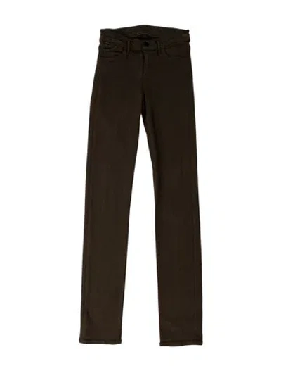 Pre-owned Goldsign Skinny Leg Pants In Brown