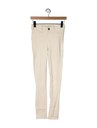 Pre-owned Goldsign Skinny Leg Pants In Neutral