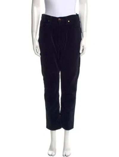 Pre-owned Goldsign Straight Leg Pants In Black