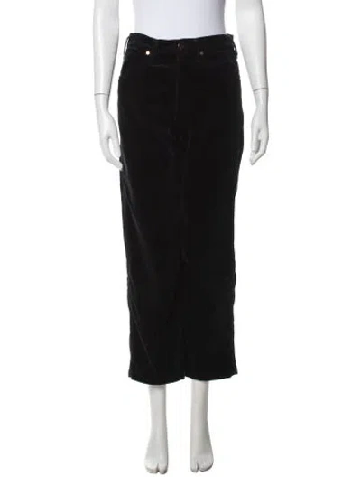 Pre-owned Goldsign Straight Leg Pants In Black