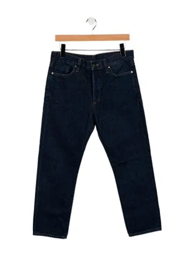 Pre-owned Goldsign Straight Leg Pants In Blue