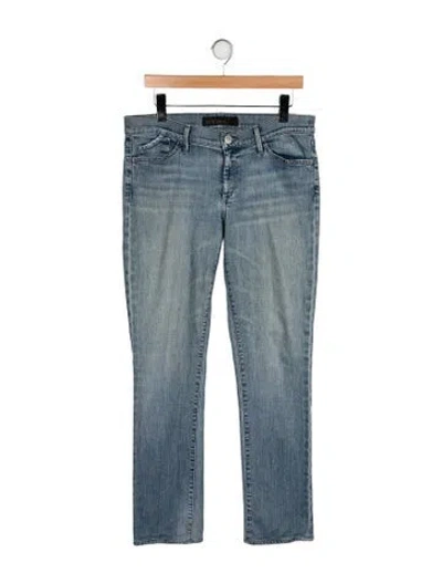 Pre-owned Goldsign Straight Leg Pants In Blue