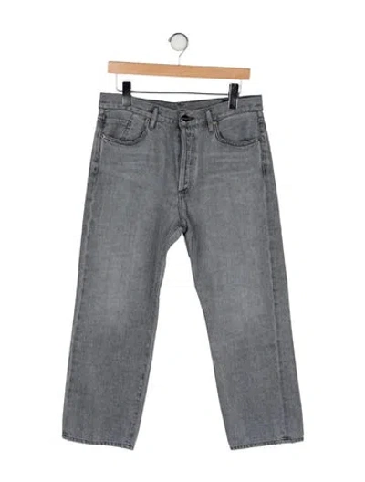 Pre-owned Goldsign Straight Leg Pants In Gray