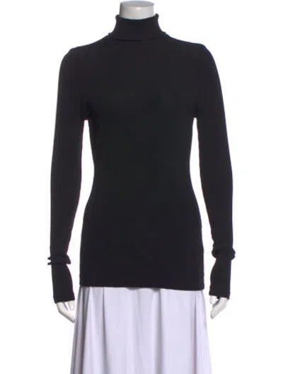 Pre-owned Goldsign Turtleneck Sweater In Black