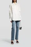 Goldsign Twist Long Sleeve Shirt In White