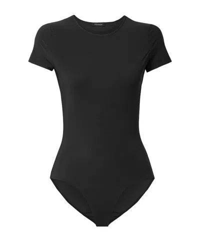Goldsign Versatile Layering Bodysuit In Black