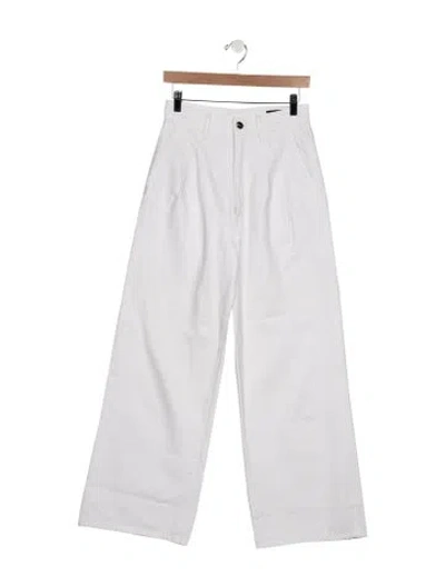 Pre-owned Goldsign Wide Leg Pants In Blue