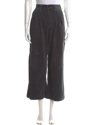 Pre-owned Goldsign Wide Leg Pants In Gray