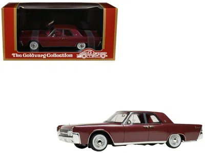 Goldvarg Collection 1962 Lincoln Continental Royal Red Metallic With Red Interior Limited Edition To 200 Pieces Worldwid