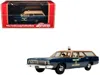 Goldvarg Collection 1970 Ford Country Squire Wagon Police Car "nassau County Police Department" Blue And Tan Limited Edi In Green