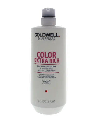 Goldwell 34oz Dualsenses Color Extra Rich Conditioner In Transparent