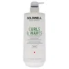 GOLDWELL DUALSENSES CURLS AND WAVES BY GOLDWELL FOR UNISEX - 33.8 OZ CONDITIONER